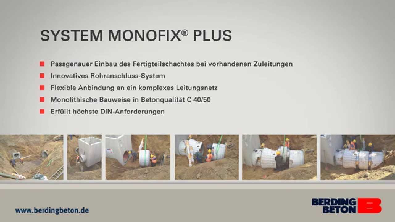 System Monofix Plus - BERDING BETON