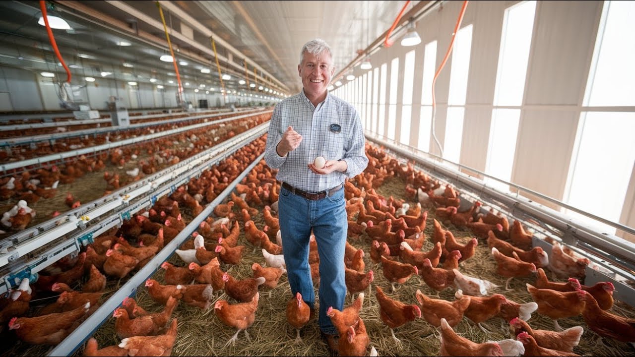 Retired engineer's dream of building a chicken and duck egg farm