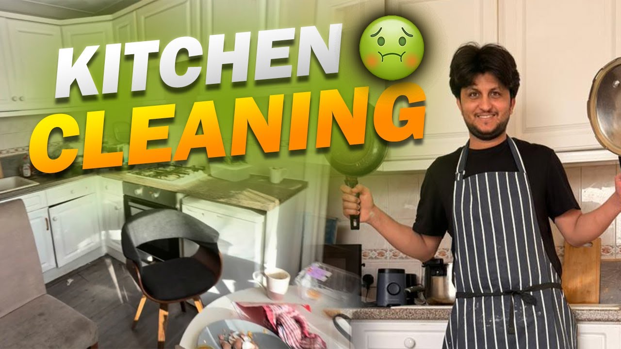 Kitchen Cleaning🤢😩| Student life in Uk❤️🇬🇧| Daily life in UK🇬🇧 #viral #funny #youtube #vlog #ytviral
