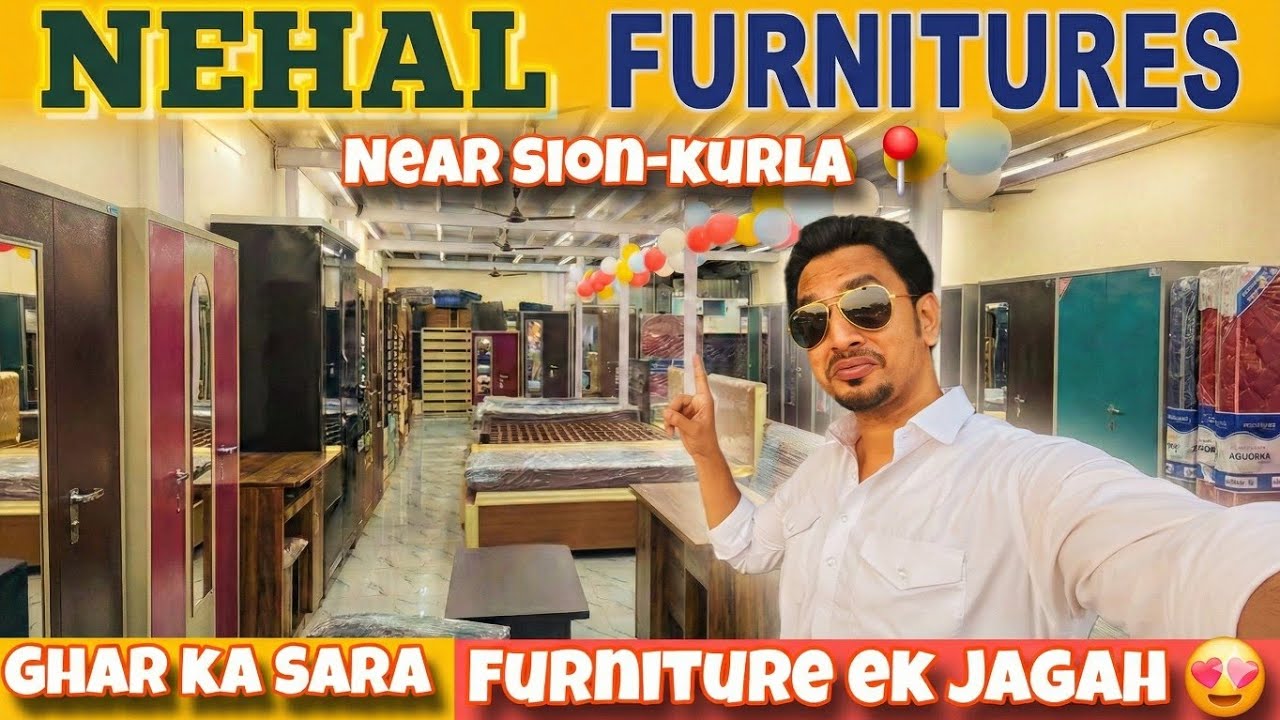 Sion–Kurla Mein ONE STOP For Home Furniture 😍 | Sofa, Bed, Mattress Sab Ek Jagah | Vlog