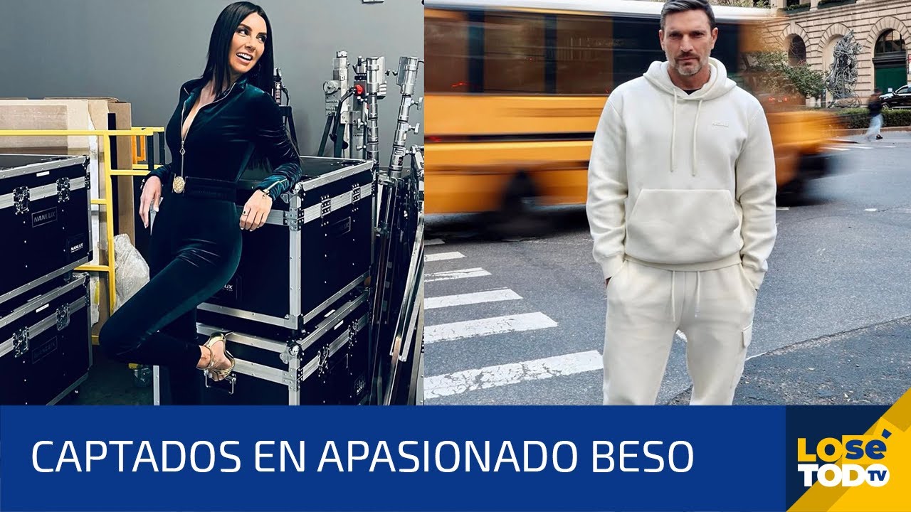 CAPTADOS EN APASIONADO BESO LA ACTRIZ ELIZABETH GUTIÉRREZ Y JULIÁN GIL