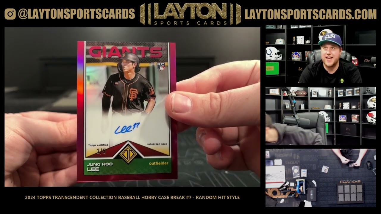 2024 Topps Transcendent Collection Baseball Hobby Case Break #7   RANDOM HIT STYLE