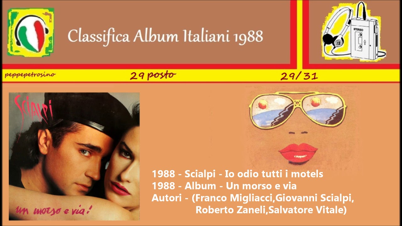 1988 - Scialpi - Io odio tutti i motels