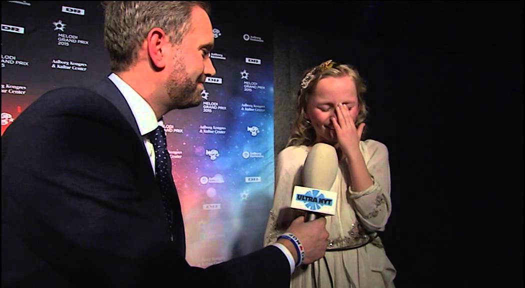 Ultra MGP Nyt mødte Flora Ofelia lige efter sejren i MGP 2015
