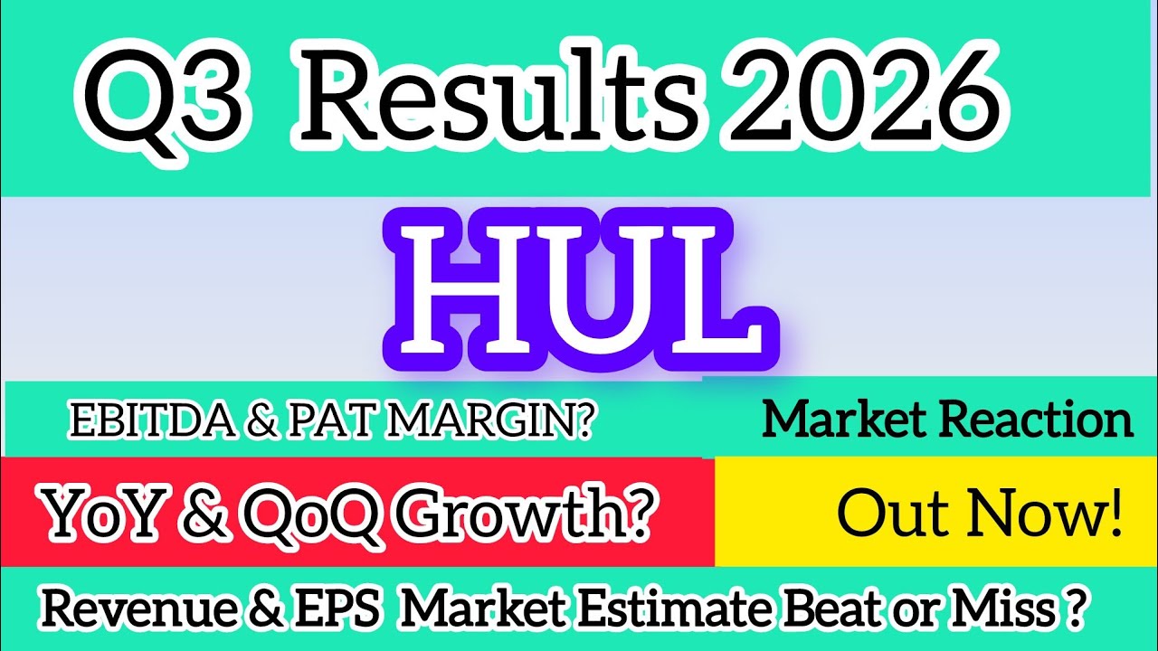 HUL Q3 Results 2026 | HUL Share News Today | Hindustan Unilever Share Latest News | HUL Share Price