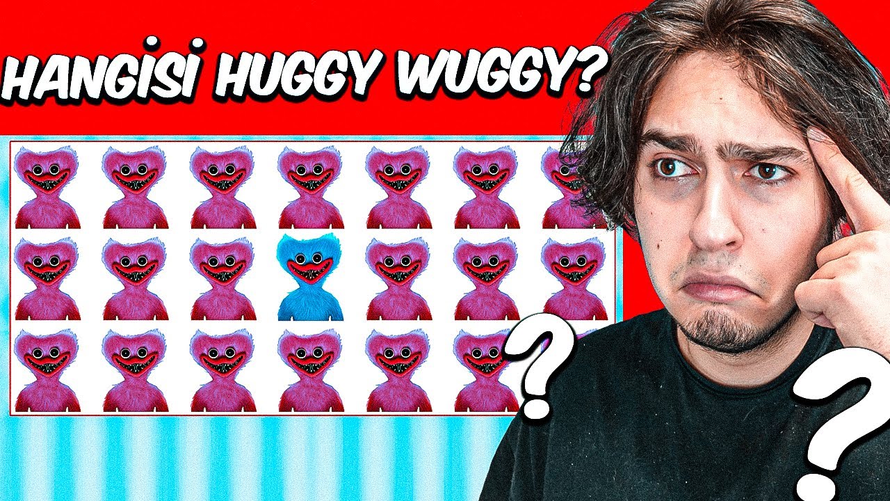 HANGİSİ GERÇEK HUGGY WUGGY ?! 🤔 | Poppy Playtime Chapter 2 Bulmaca