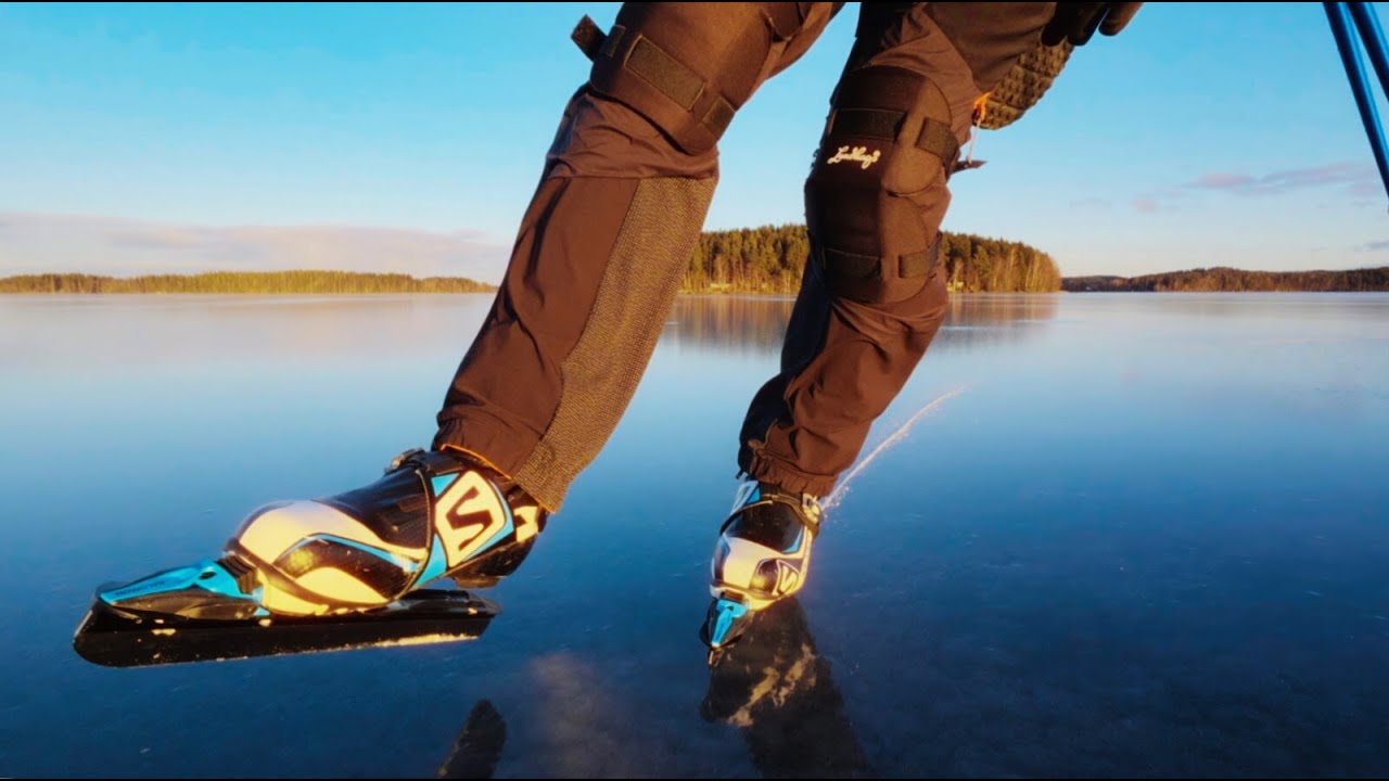 Perfect Ice on Lake Vanajavesi — A Dream Day of Nordic Skating