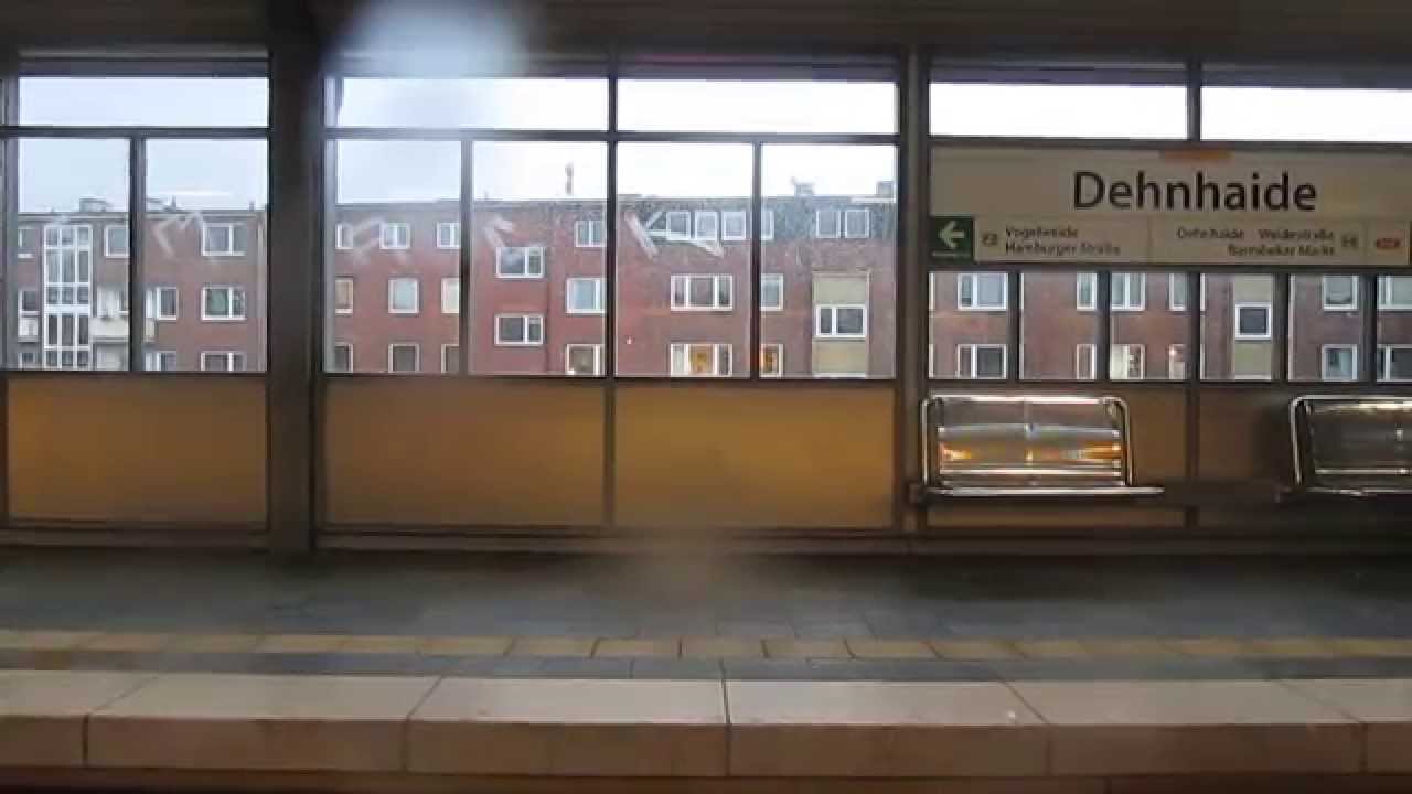 U-Bahnfahrt Hamburg in Echtzeit, U3 (DT3)