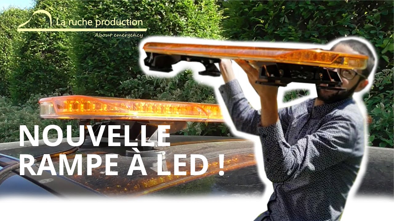 Ma nouvelle rampe Bullitt Advanced LED orange
