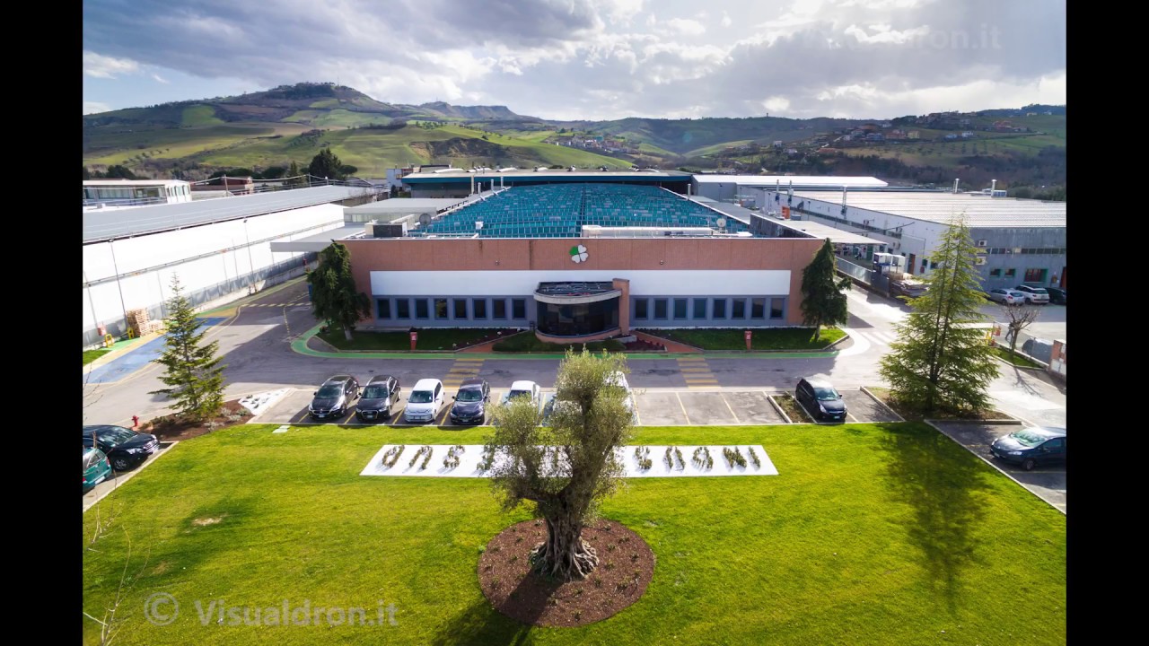 Servizi fotografici con drone di stabilimenti per IMR Automotive/Industries