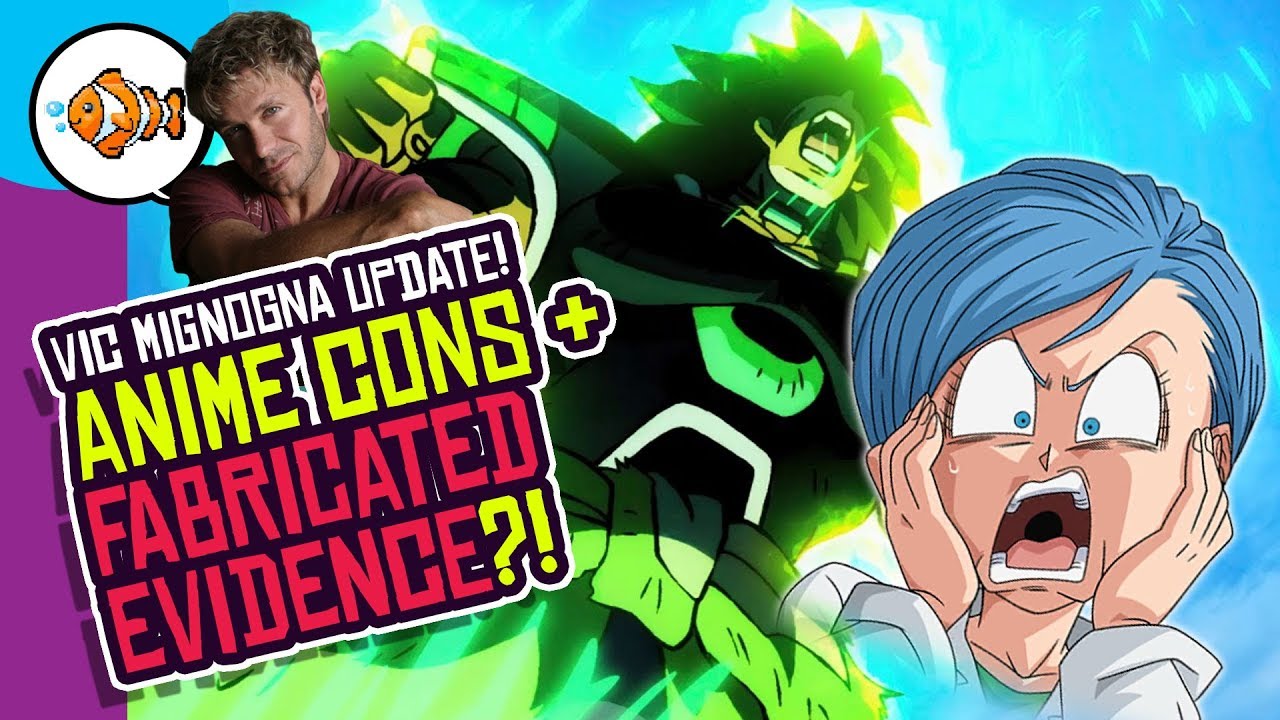VIC MIGNOGNA Anime Con Appearances and FABRICATED Evidence?!