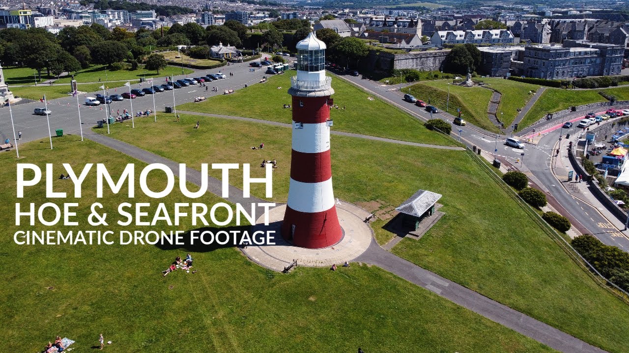 Plymouth Hoe & Seafront (Devon, England) | Cinematic Drone Footage (2K) | DJI Mavic Mini