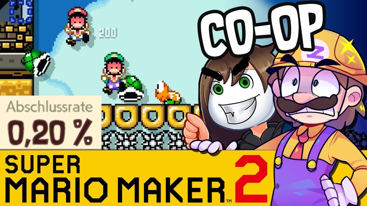 GLPs 0,20% Level mit ihm Gemeinsam ! | SUPER MARIO MAKER 2 Coop