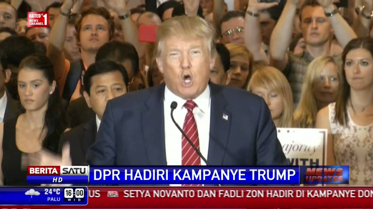 Golkar: DPR dalam Kampanye Trump itu Melanggar Etika Politik