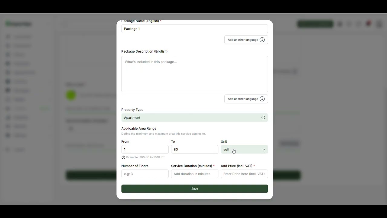 How to Add Services with Packages | Flexible Pricing & Durations