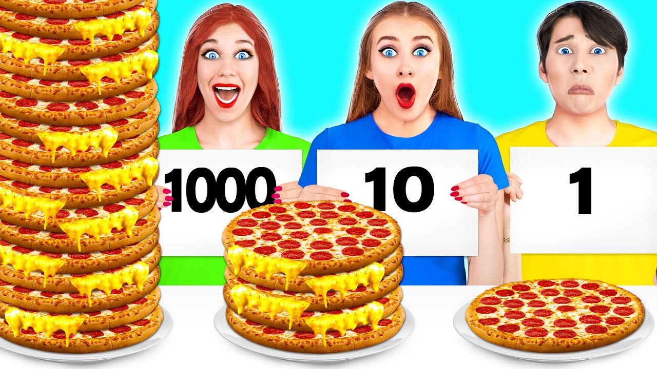 100 Слоев еды Челлендж c Multi DO Challenge