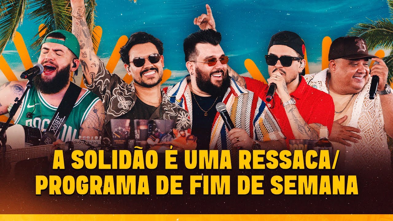 ⁠Ícaro e Gilmar, Panda, Humberto e Ronaldo  - A Solidão é Uma Ressaca /Programa de Fim de Semana