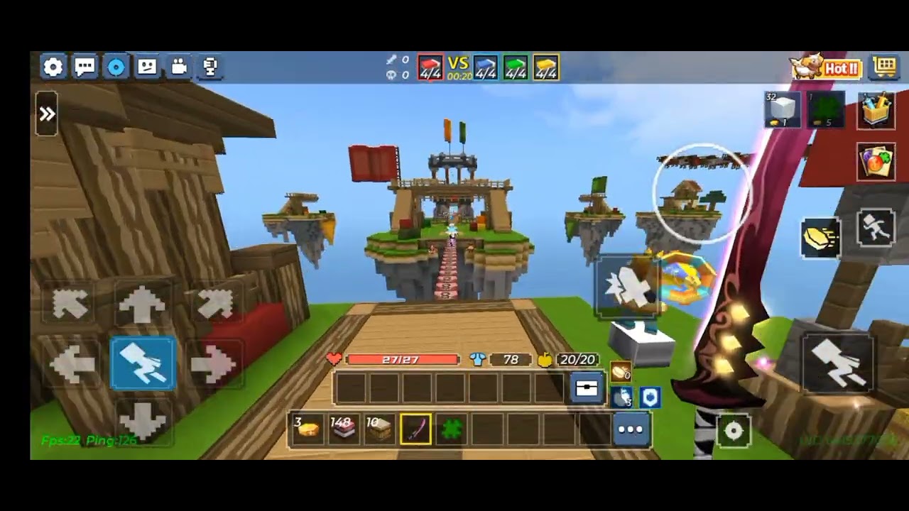 (BlockmanGo)Bedwars:Leo rank phần5 | tiếp tục bị ăn hành.