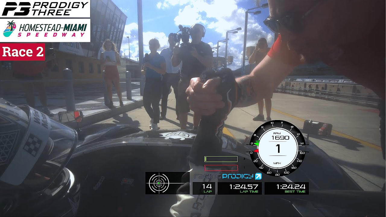 Racing Prodigy P3 Homestead-Miami Onboard - Race 2 (P1)