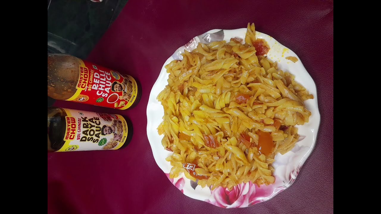 aasani se banne wala pasta👌