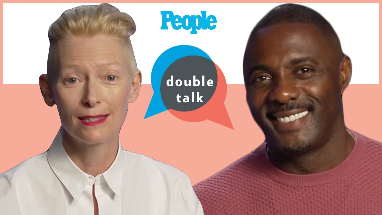 Idris Elba and Tilda Swinton On Their Friendship & Working Together | Double Talk | PEOPLE