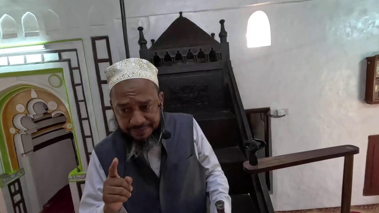 🎧  Khutbah ya Ijumaa 
 🕌 MASJID Juma'a - 'SHELA' LAMU

🎤   SHEIKH OMAR ABDALLAH
