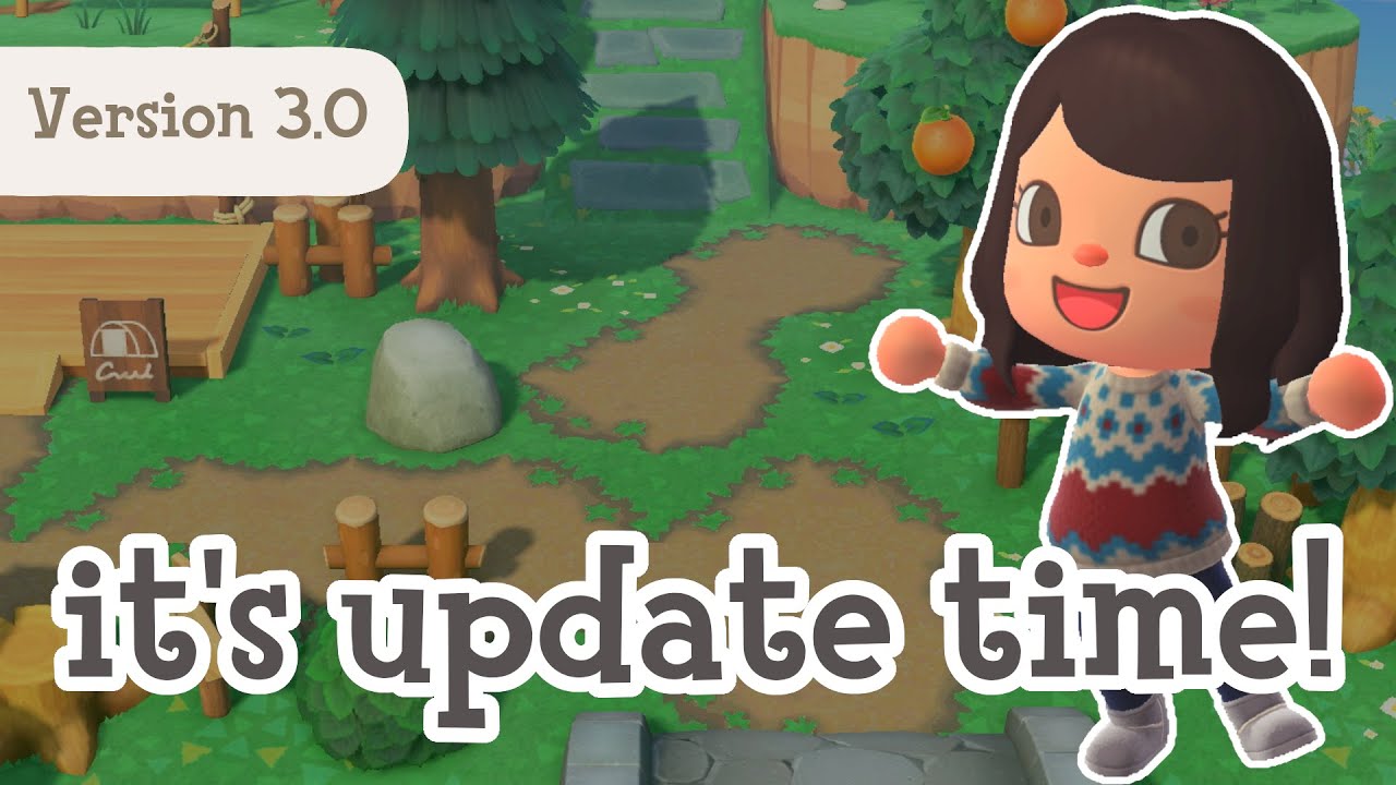 The update is here!! - Let's check out ACNH 3.0 ♡