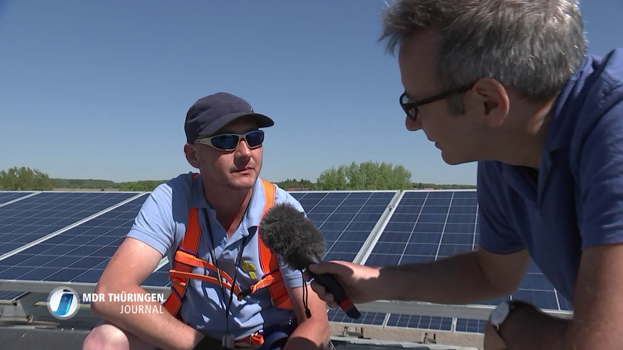 MDR-Reportage über „Solarputzer“