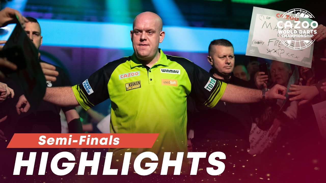 THE FINAL IS SET! | Semi-Finals Highlights | 2022/23 Cazoo World Darts Championship