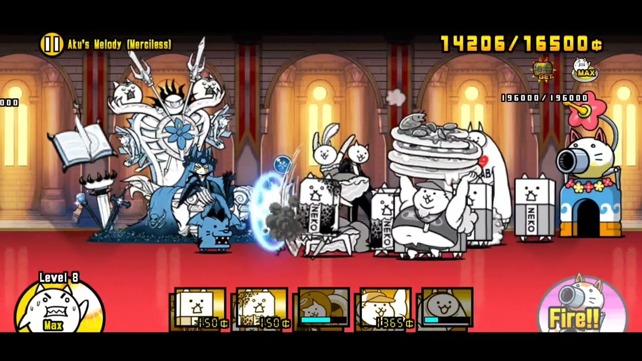 The Battle Cats | Beating Aku's Melody
