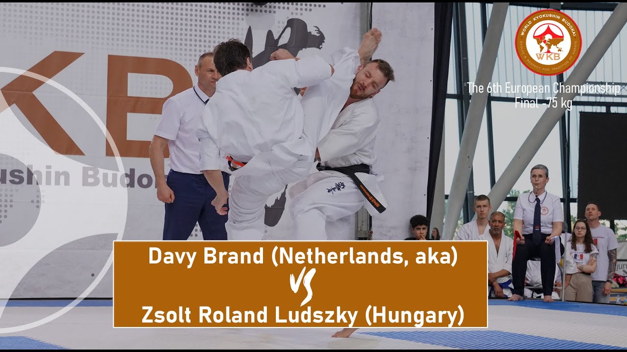 6 WKB EC, Final -75, Davy Brand (Netherlands, aka)  Zsolt Roland Ludszky (Hungary)