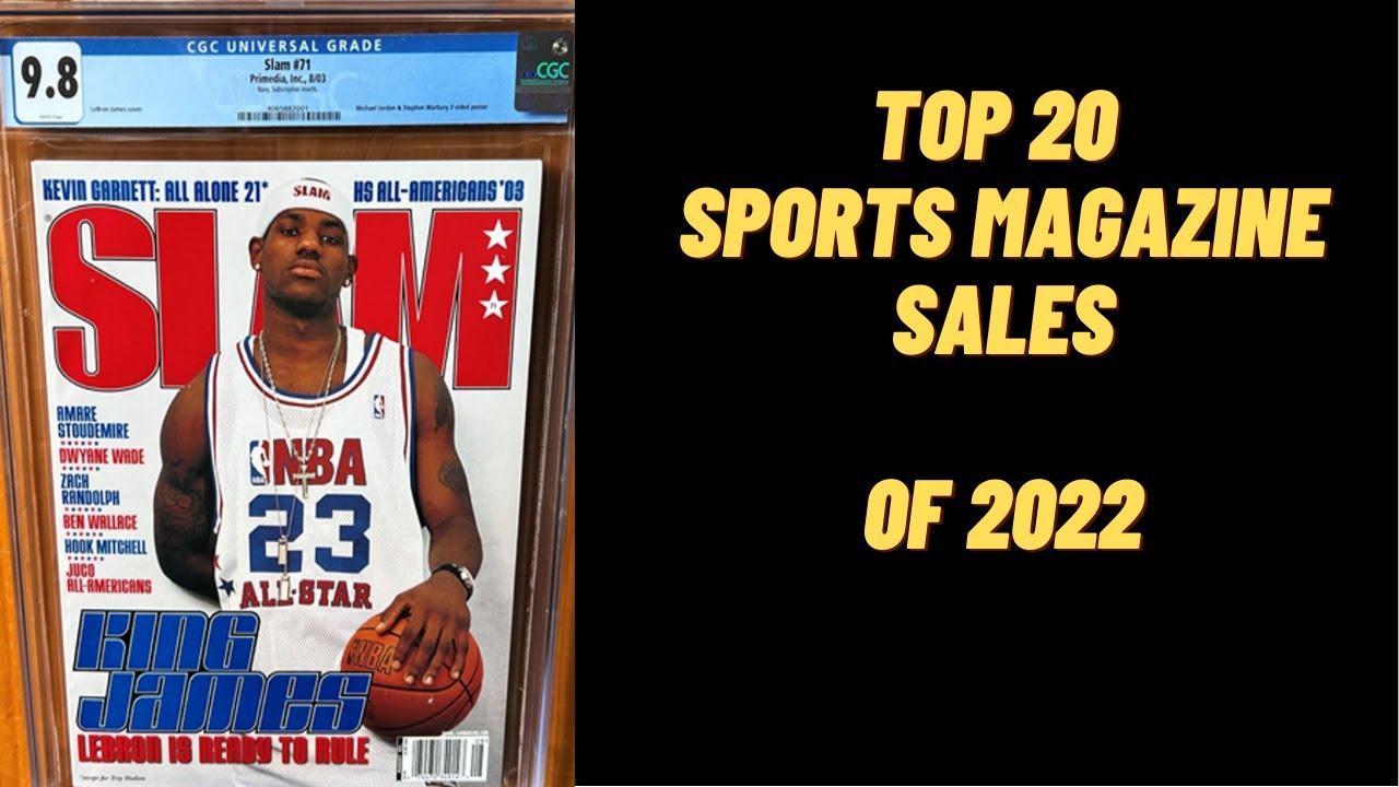 Top 20 Sports Magazine Sales of 2022