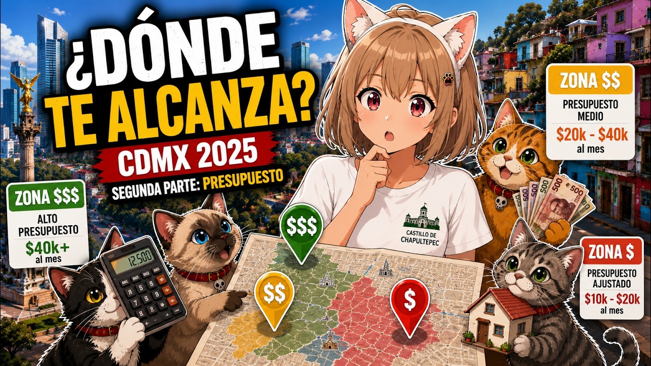 &ldquo;Cu&aacute;nto cuesta vivir en CDMX 2025 | Rentas y gastos reales&rdquo;