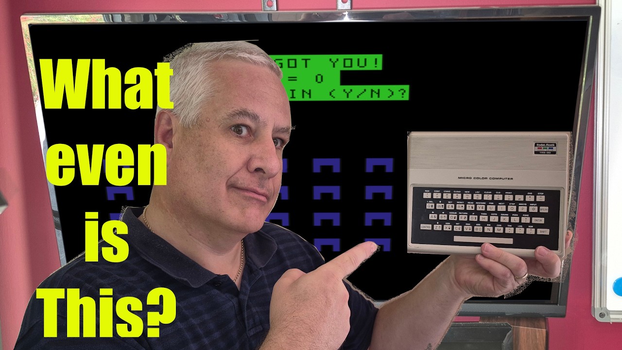 Самая странная консоль TRS-80 в истории — на ней ещё можно запустить игру?
