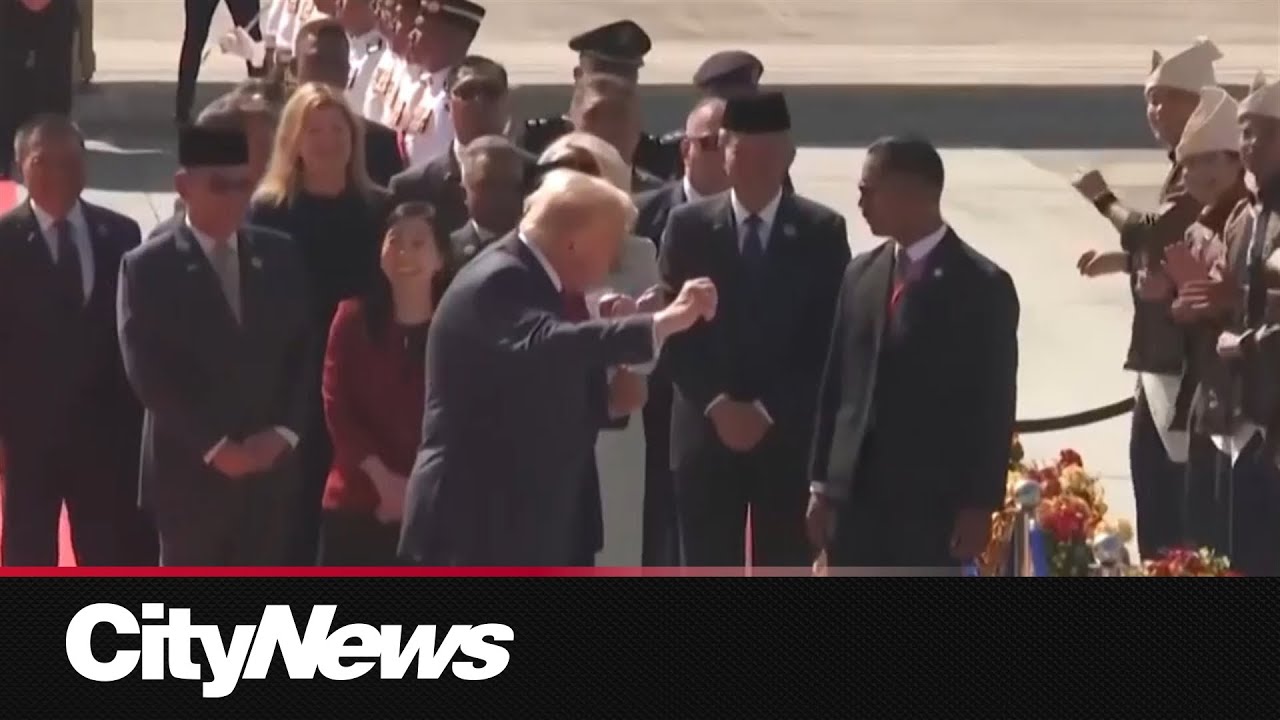 U.S. and China ease trade tensions on first day of ASEAN summit