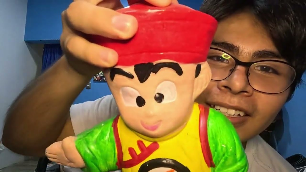 CONTANDO DINERO EN LA ALCANCIA DE GOHAN🤑