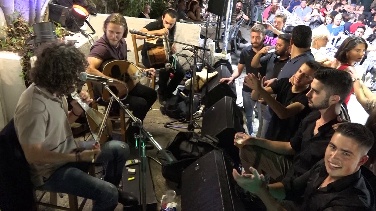 Νίκος Αντώνης Ξυλούρης Μερακλίνα Πεντοζάλης Καρέ Ρέθυμνο 2-8-2019