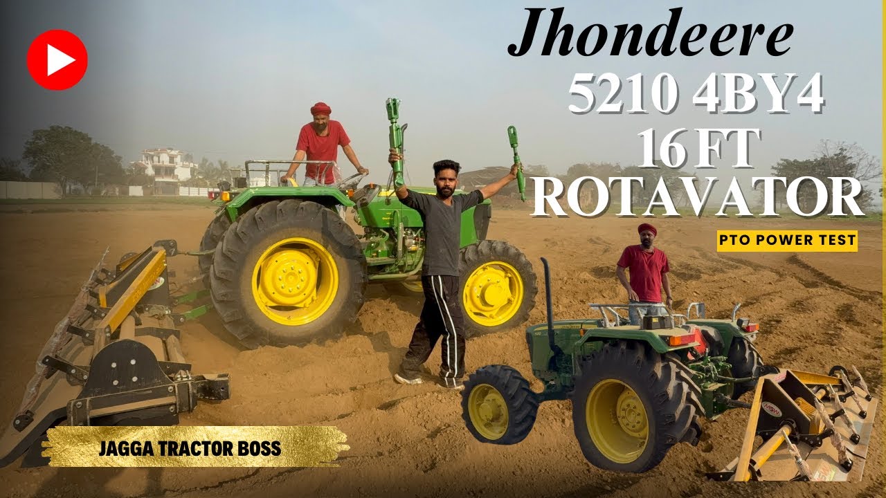 John Deere 5210 4x4 full Engine turbo diesel pump modified modification  power by Jagga Tractor Boss
