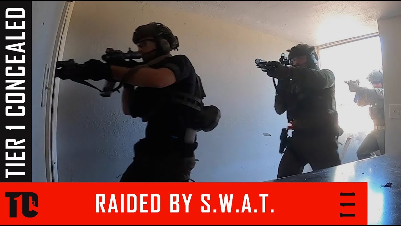 SWAT Team Force on Force Training