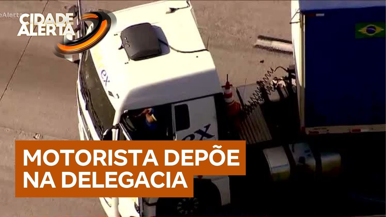 Caos no Rodoanel: criminosos amarram motorista de caminhão e colocam bomba falsa no veículo