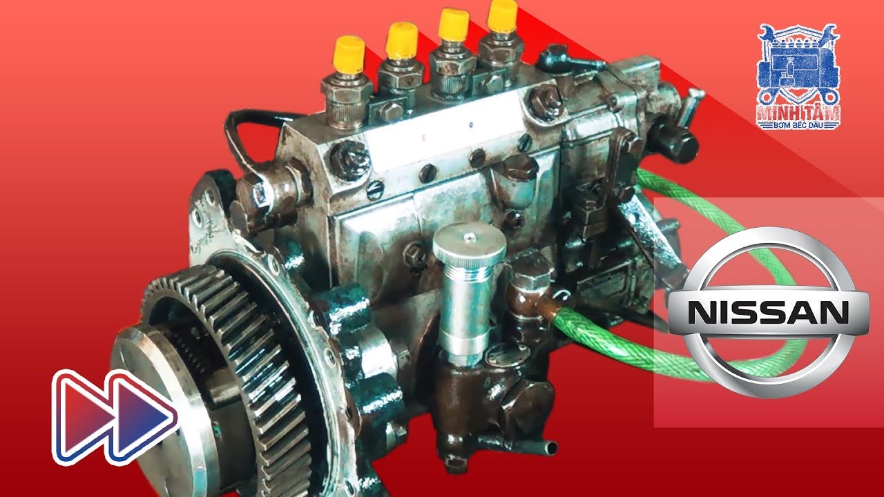 🔧 Sửa chữa heo dầu và béc dầu của máy NISSAN 30 | ⏩ Video tua nhanh | Minh Tâm bơm béc dầu