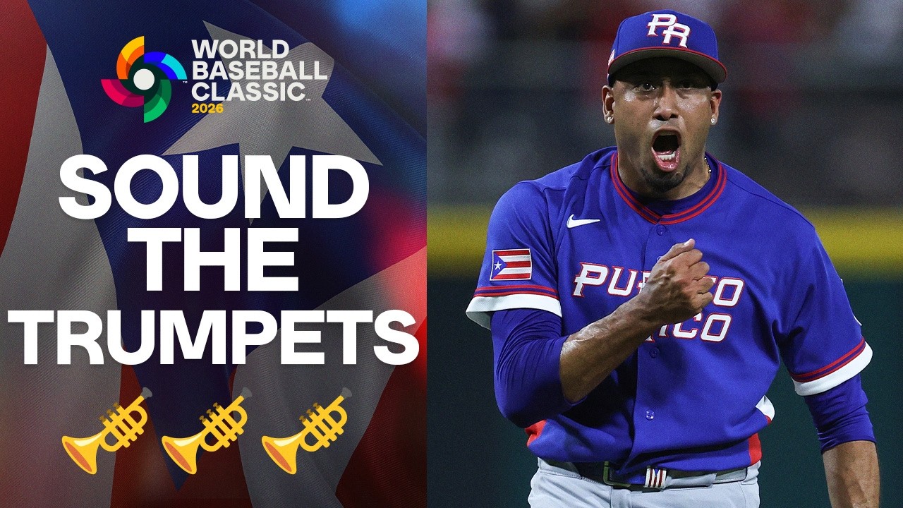 Edwin D&iacute;az makes World Baseball Classic RETURN, strikes out 3 in scoreless 9th for Puerto Rico! 🎺