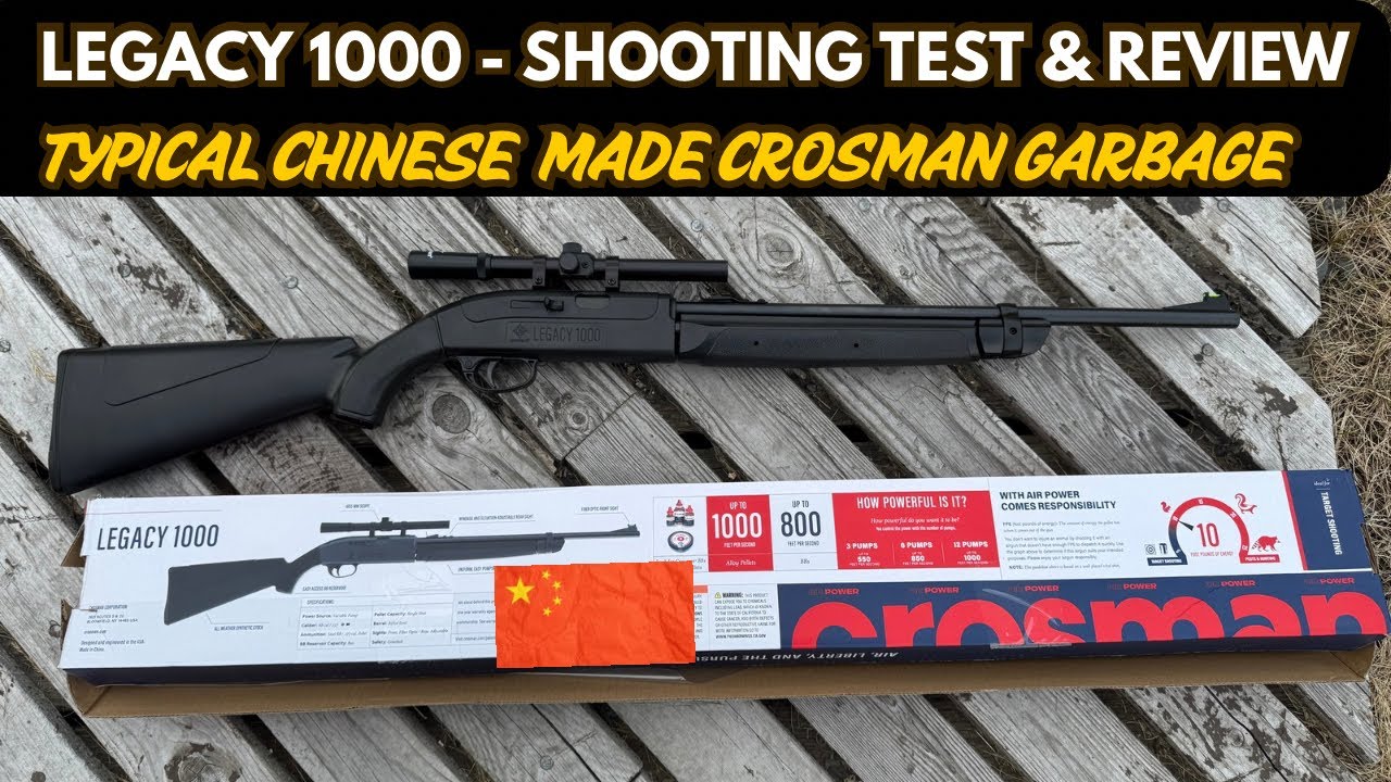 Crosman Legacy 1000 — завышенные обещания и невыполненные обещания
