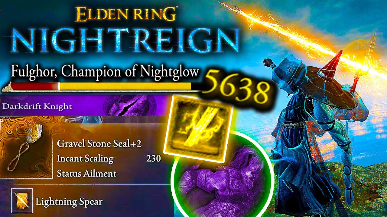 Улучшенный Darkdrift Knight Fulghor — это ЛЕГКО с моей сборкой Recluse! Nightreign Solo Recluse