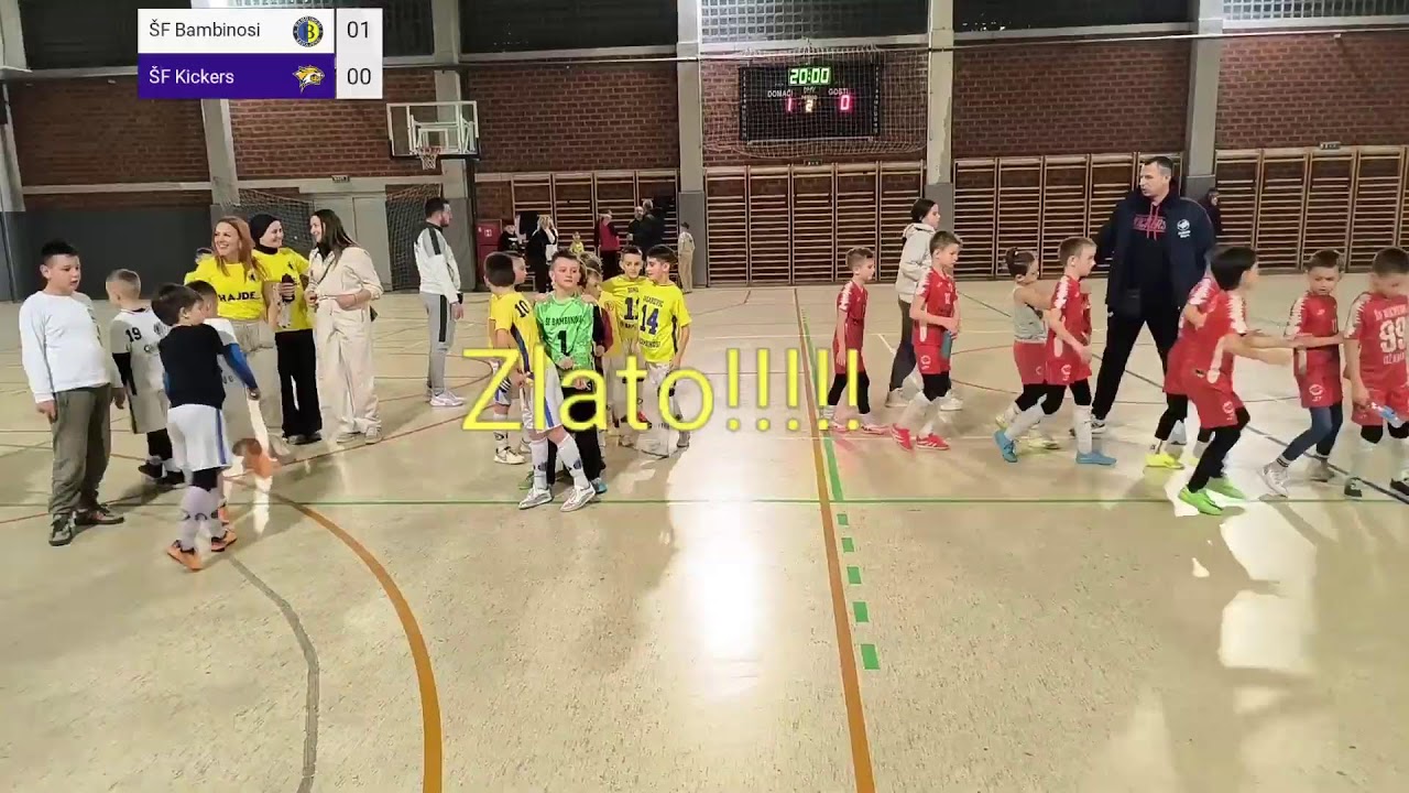 ŠF Bambinosi 1 vs. ŠF Kickers - 1:0 - Winter Cup Sarajevo 2025 - Finale