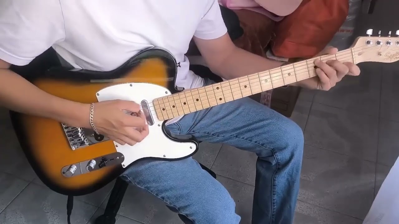 Guitarra eléctrica Squier Affinity Series Telecaster sunburs