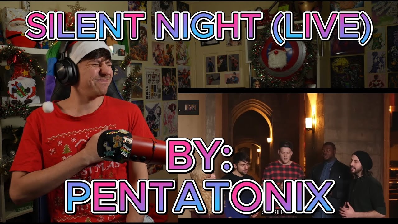 THIS IS WHAT THEY DO BEST!!!!!!!!!!! Blind reaction to Pentatonix - Silent Night (Live)