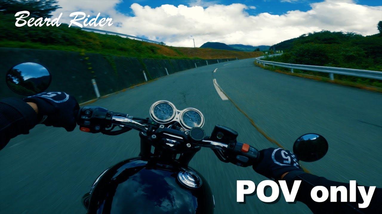 [043.5] POV Only Bonneville T120 Afternoon Ride | Pure Exhaust Sound [2024 Summer]