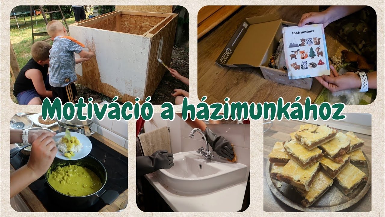 MOTIVÁCIÓ A HÁZIMUNKÁHOZ '25 július