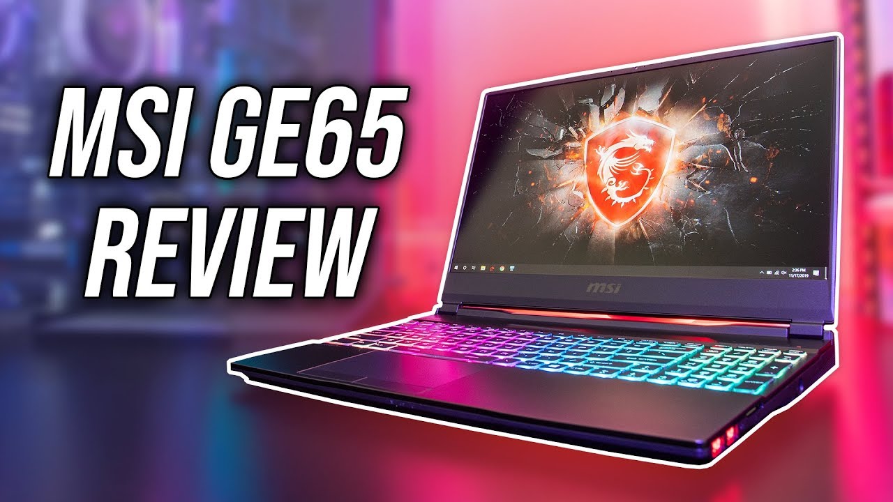 MSI GE65 9SE Gaming Laptop Review - RTX 2060 Goes Beast Mode 💪